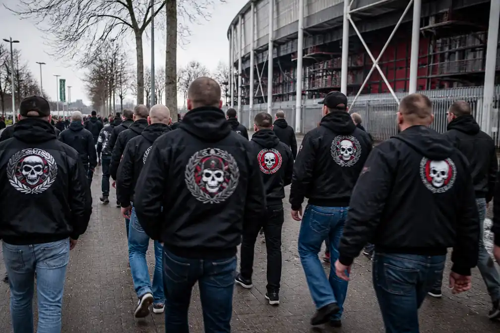 Hooligangroep Rotterdam Radicals verdient geld aan geweld met kledingmerk