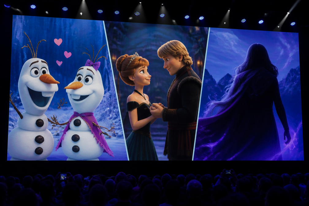 Frozen 3: Olaf krijgt vriendin Samantha, Anna en Kristoff trouwen