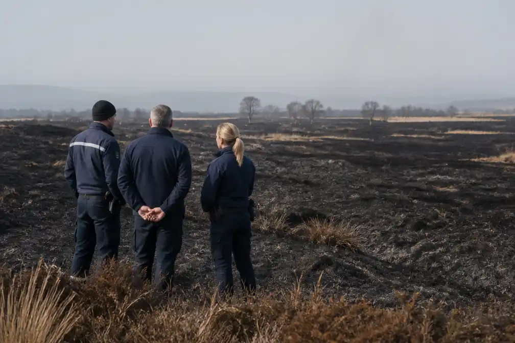 OM Luik opent onderzoek naar oorzaak natuurbrand Hoge Venen