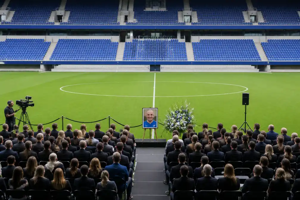 Afscheid van Michiel Vandeweert in Cegeka Arena van KRC Genk