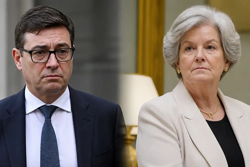 Britse premier Burnham appte met imitator van stafchef Witte Huis