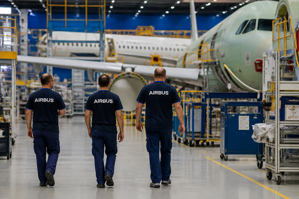 Airbus-werknemers in Spanje staken opnieuw vanaf 24 augustus