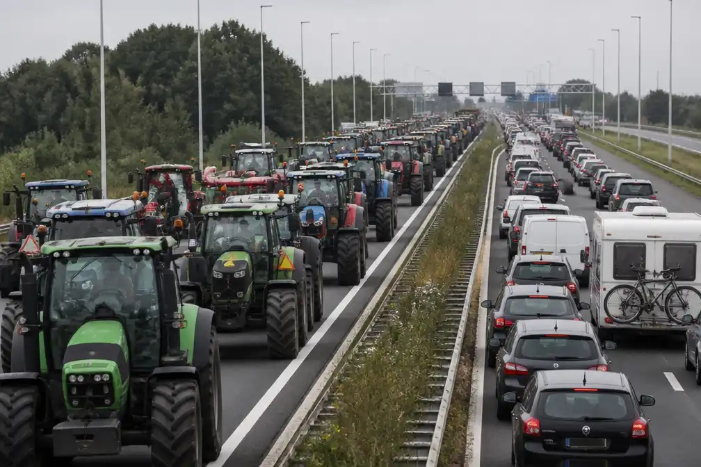 Peiling: 65 procent heeft geen sympathie voor boerenprotesten op snelweg