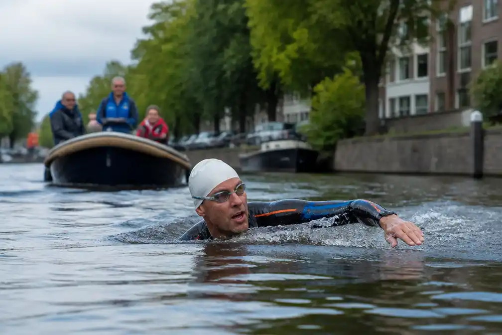 Maarten van der Weijden staakt 22 Stedentocht om gezondheidsklachten