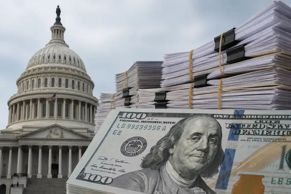 Amerikaanse staatsschuld voor het eerst boven 40 biljoen dollar
