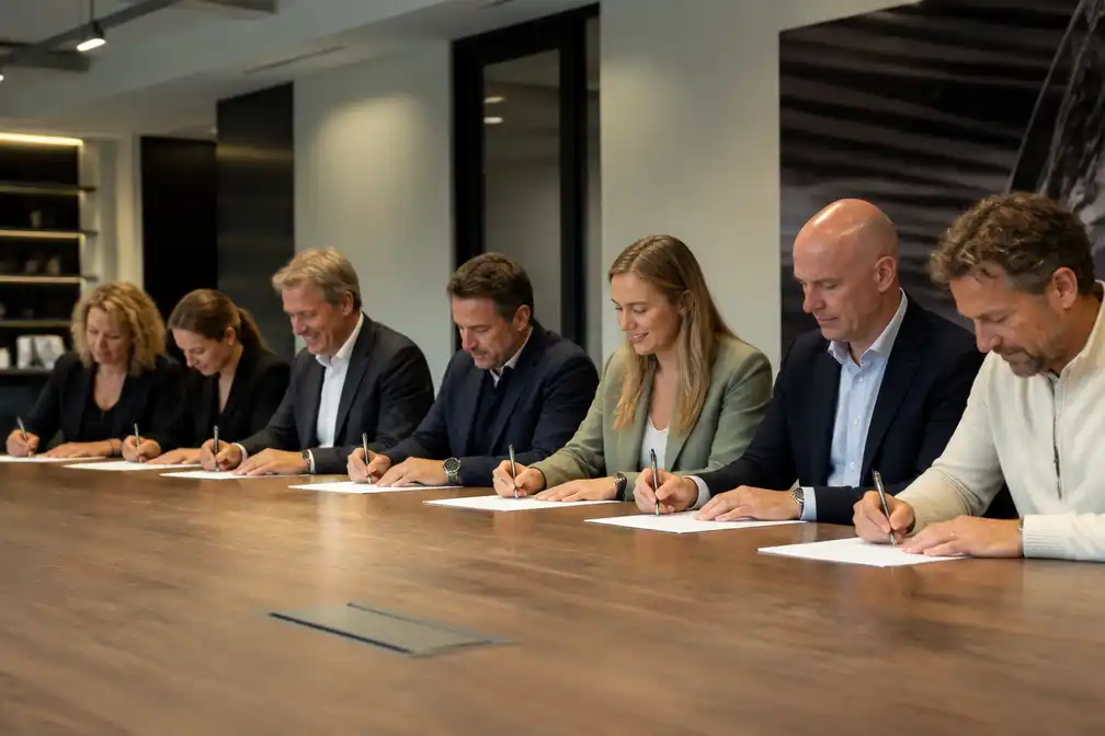 Zes clubs tekenen eerste gezamenlijke cao in het vrouwenvoetbal