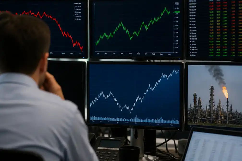 Hogere olieprijs drukt Europese beurzen, AEX sluit nipt hoger