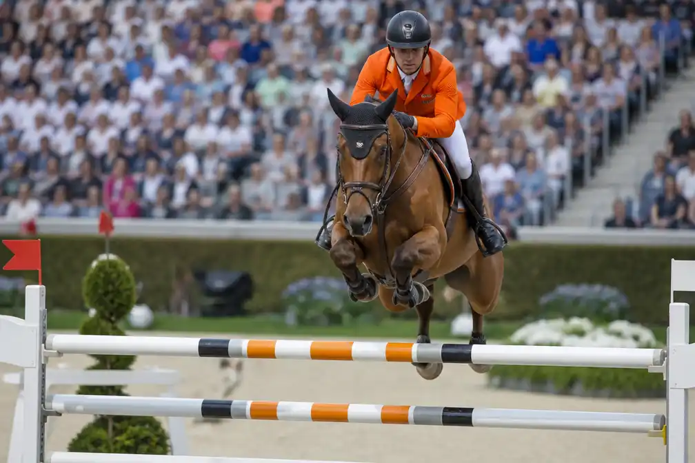 Nederlandse springruiters missen olympische kwalificatie bij WK in Aken