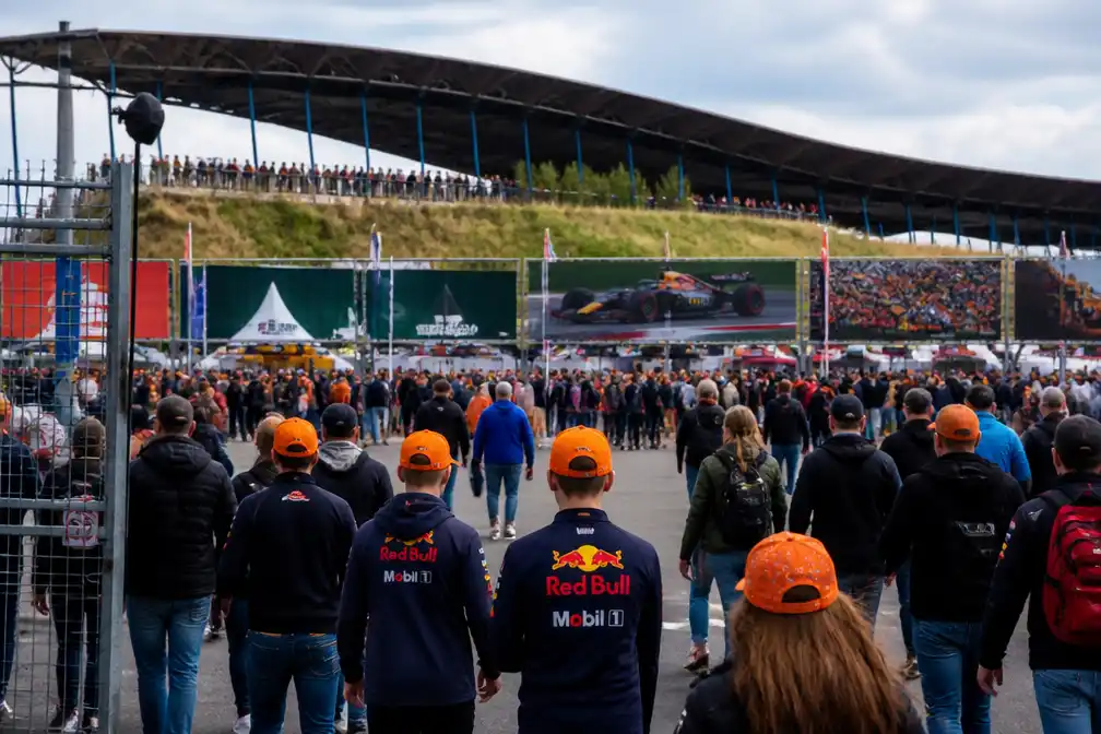 Laatste Dutch Grand Prix op Zandvoort begint met extra treinen tegen drukte