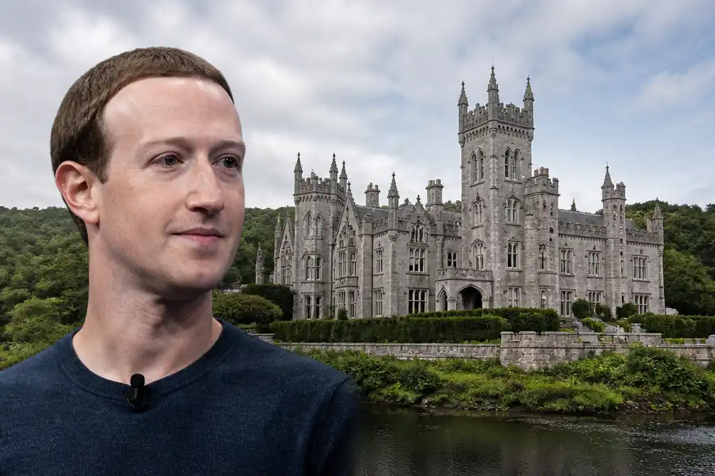 Mark Zuckerberg koopt 19e-eeuws Strancally Castle in Ierland