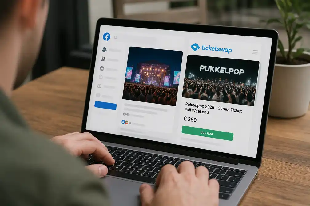 Politie waarschuwt voor valse Pukkelpoptickets via Facebook en nepsite Ticketswap