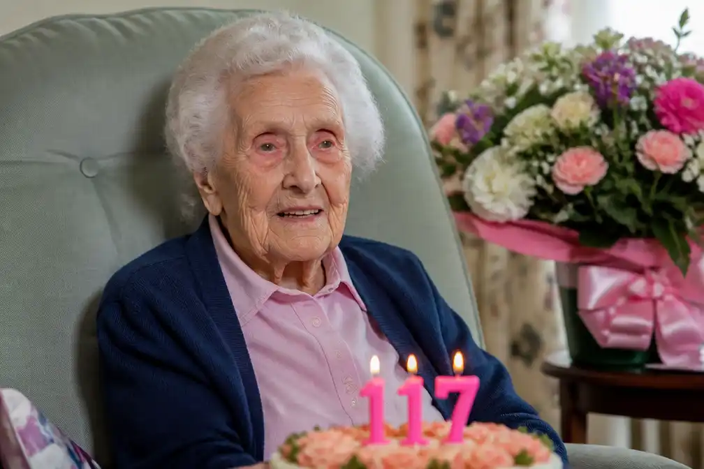 Britse Ethel Caterham viert 117de verjaardag als oudste persoon ter wereld