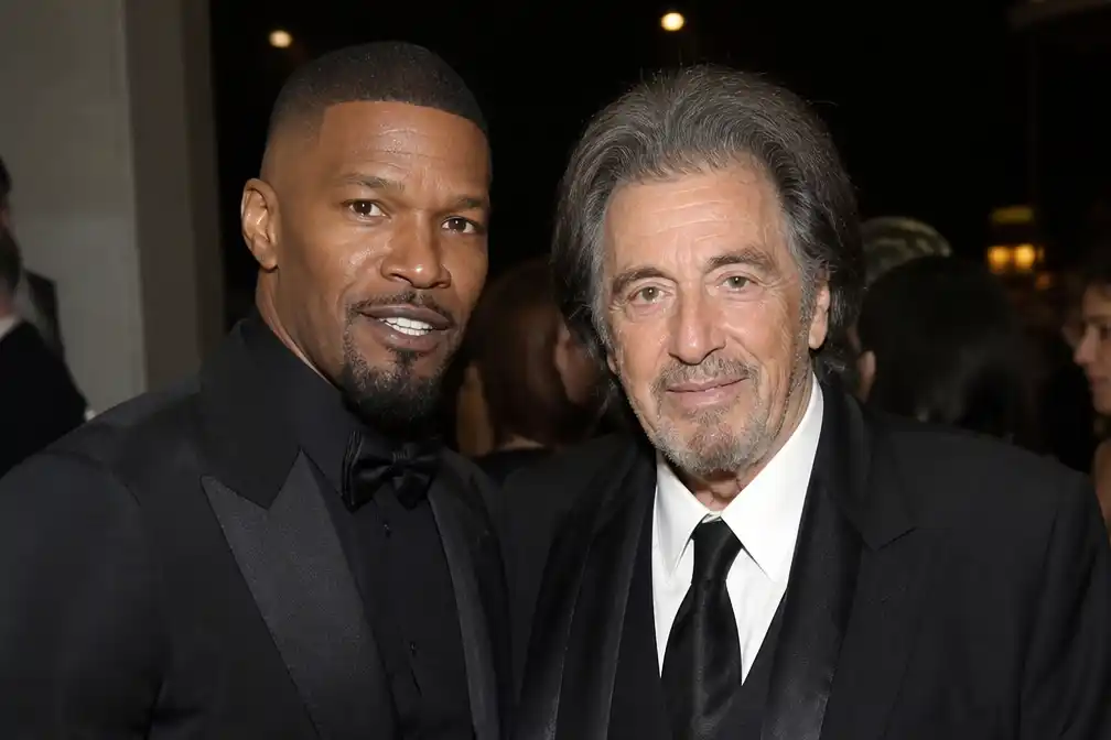 Jamie Foxx gerustgesteld door Al Pacino over vaderschap op 58-jarige leeftijd