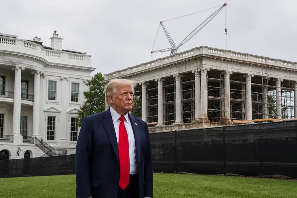 Regering-Trump zakt weg in chaos terwijl president zich richt op dure balzaal