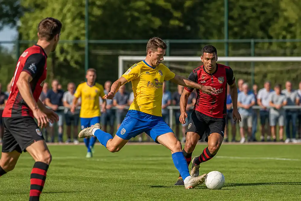 Dongen verslaat EVV met 3-2 en deelt koppositie in Derde Divisie B