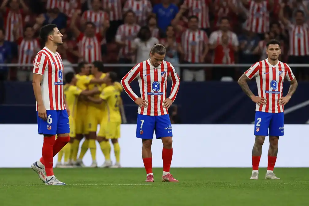 Atletico Madrid verspeelt eerste punten in La Liga na 2-2 tegen Villarreal