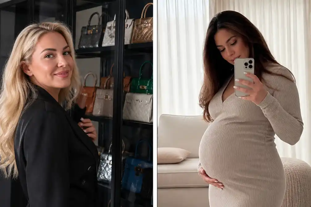 Geraldine toont opvallende collectie; Ortál laat babybuik zien bij 37 weken