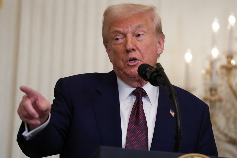 Trump noemt Straat van Hormuz Amerikaans en Iran failliete staat; Teheran ontkent moordcomplot