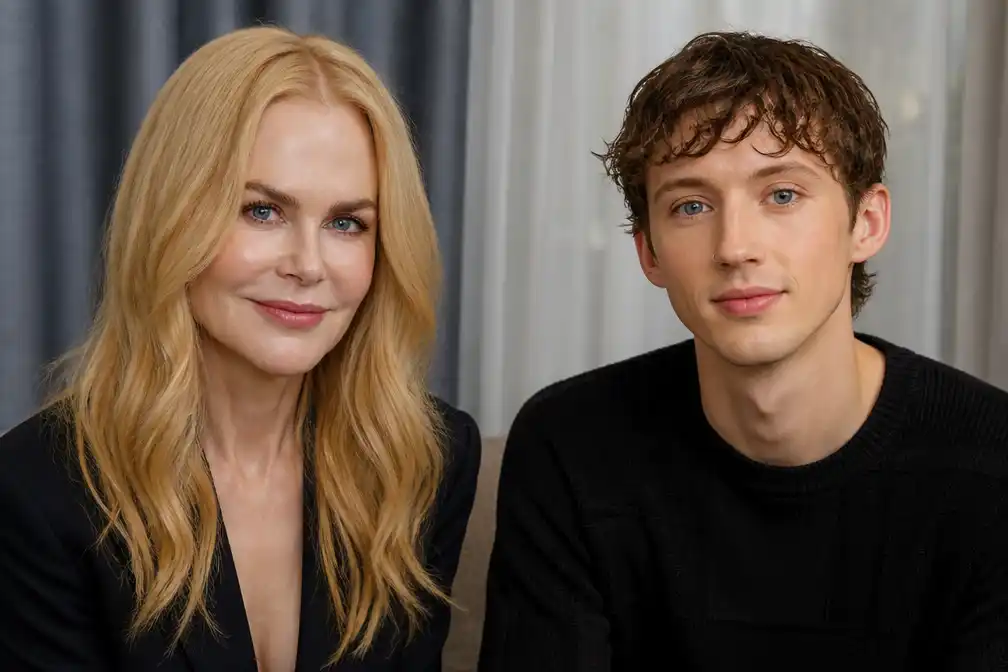 Nicole Kidman noemt videoclip met Troye Sivan 'spontane beslissing'
