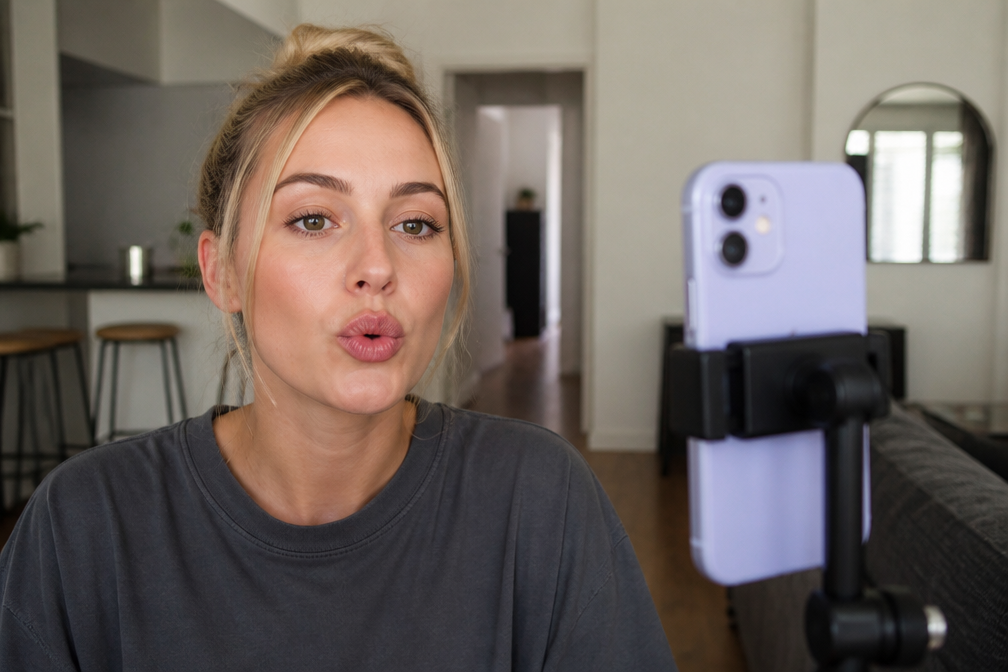 Australische TikTokker Shauna bootst met lippen bubbelend water na: 3 miljoen views