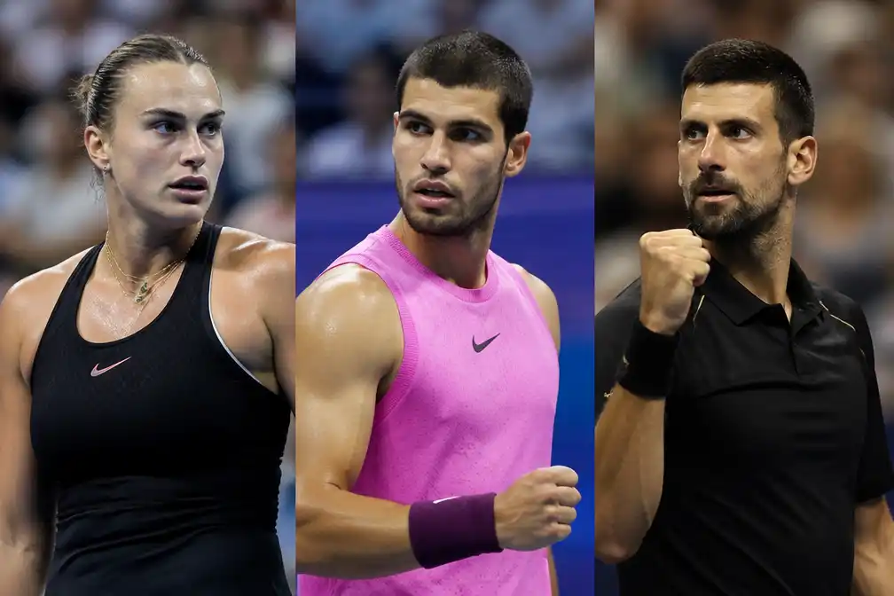 Sabalenka, Alcaraz en Djokovic in de schijnwerpers bij US Open 2026
