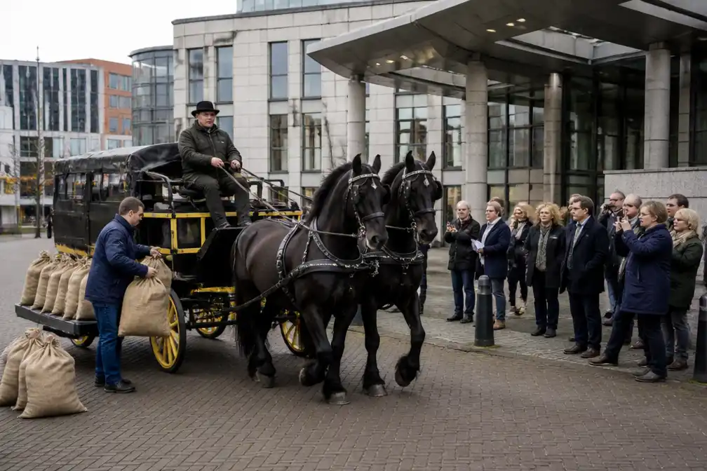 Kerkasiel Kampen stuurt 120.000 steunkaarten naar Tweede Kamer
