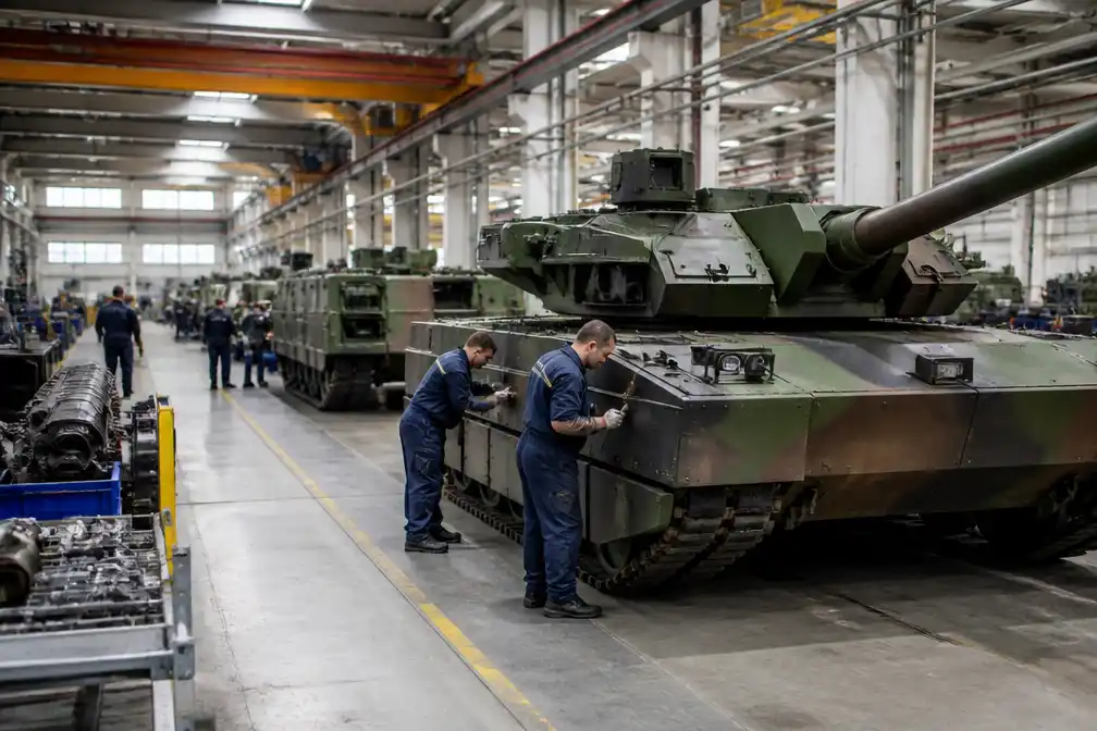 Frankrijk en Duitsland sluiten deal over defensiebedrijf KNDS