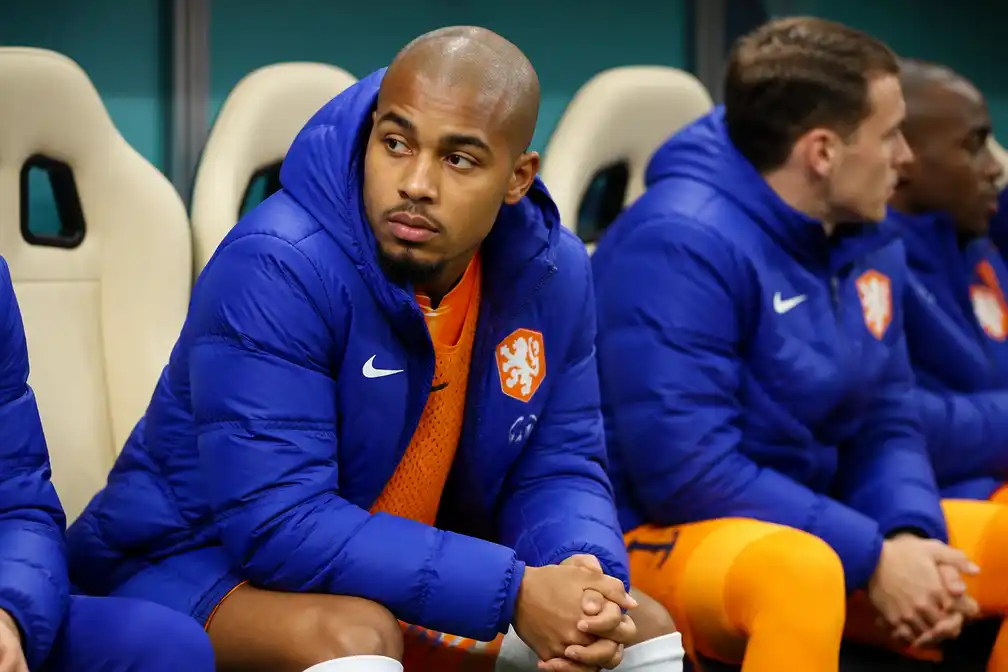 Oranje-fans zetten Donyell Malen op de bank tegen Tunesië