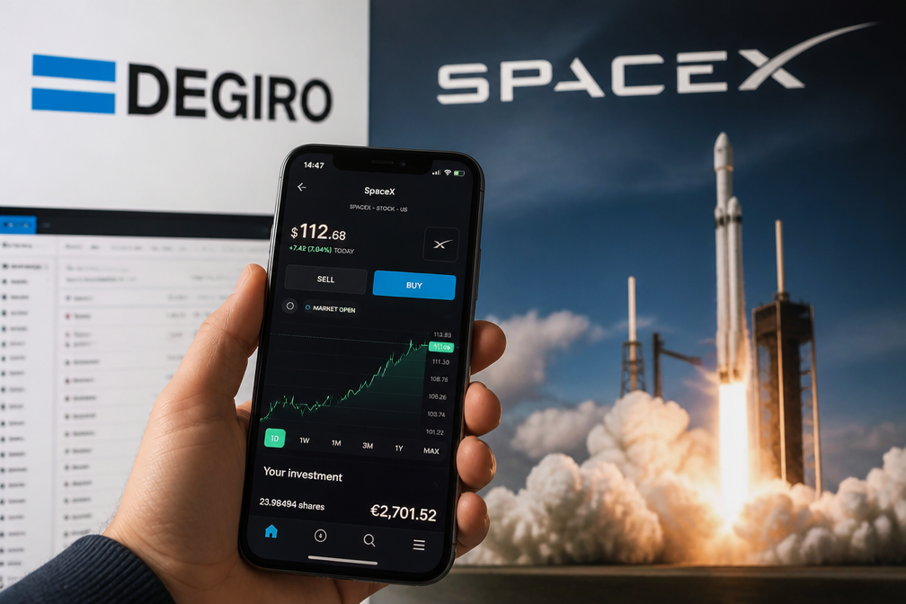 SpaceX-aandelen meest verhandeld op DeGiro door Nederlandse beleggers