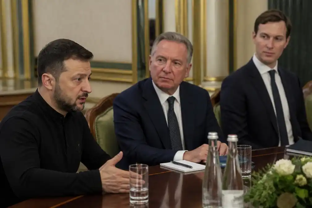 Zelensky: bezoek Amerikaanse gezanten Witkoff en Kushner aan Kyiv op handen