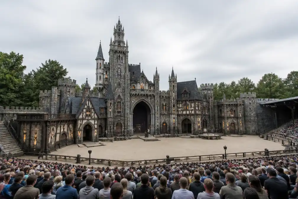 Efteling opent over drie maanden nieuwe Raveleijn-show en attractie