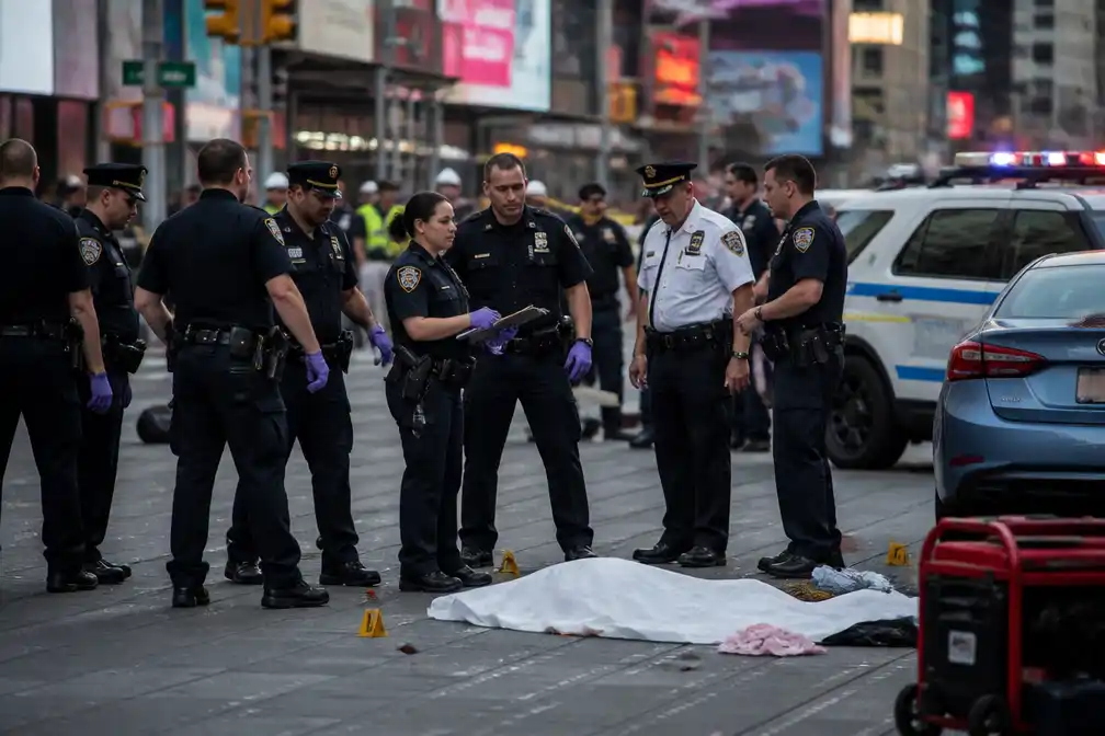 Verdachte van steekpartij Times Square door politie doodgeschoten