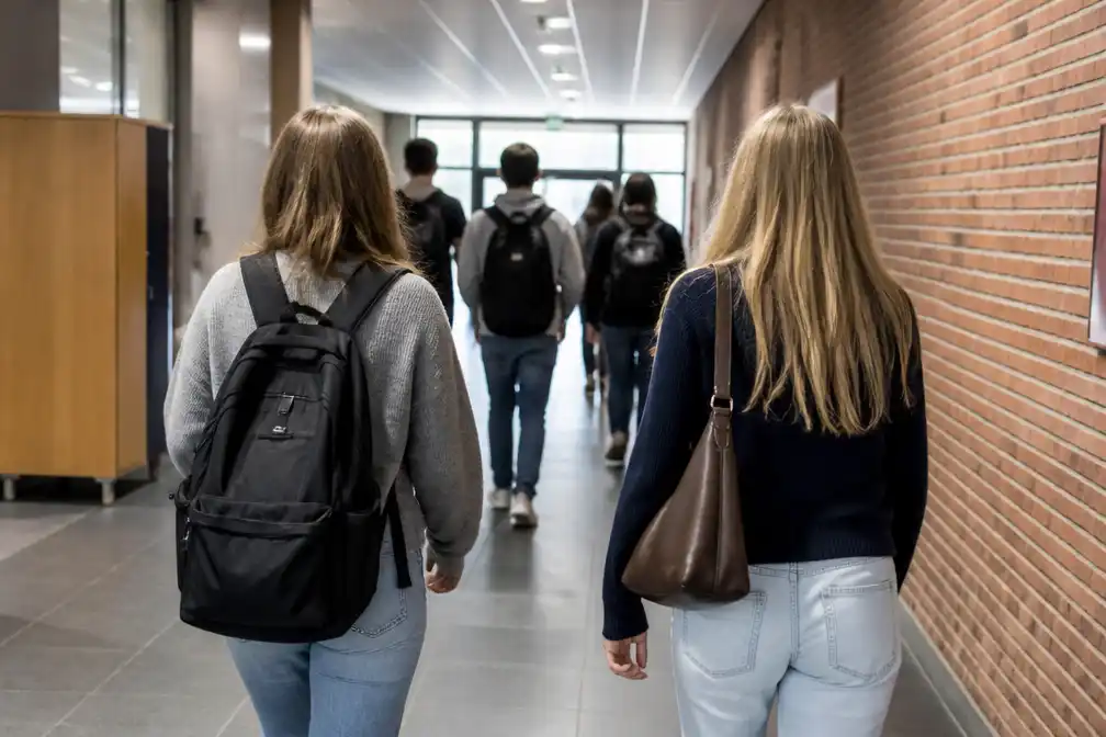 Da Vincischool Sint-Niklaas weert handtassen en verplicht A4-boekentas