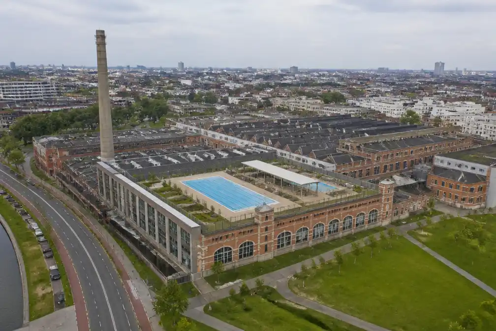 Brussel keurt masterplan goed voor zwembad op dak van Abattoirsite tegen 2030