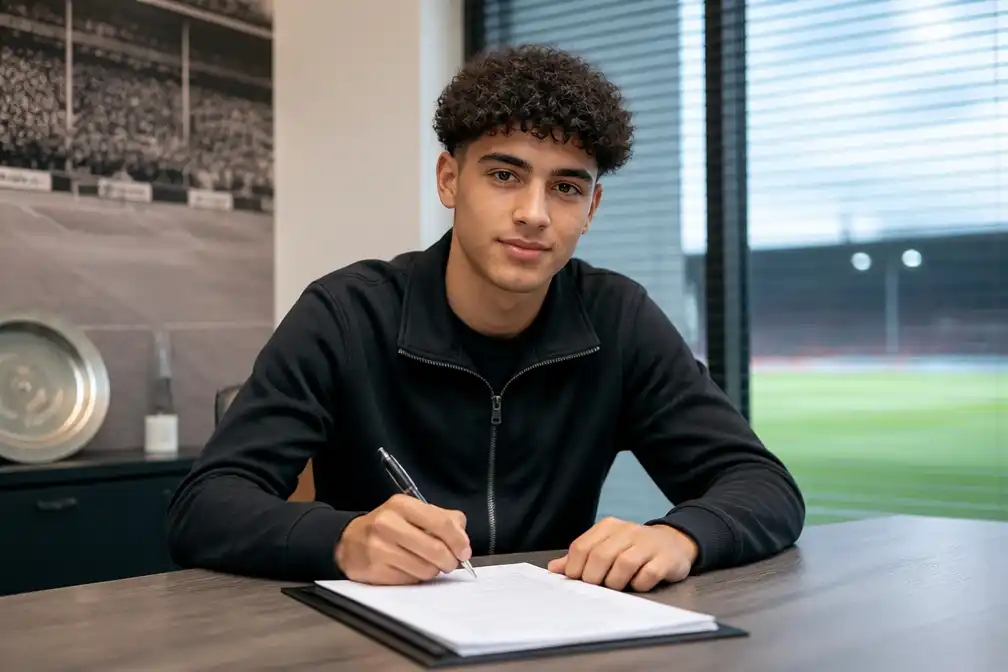 PSV legt aanvaller Amir Bouhamdi (18) vast tot medio 2031
