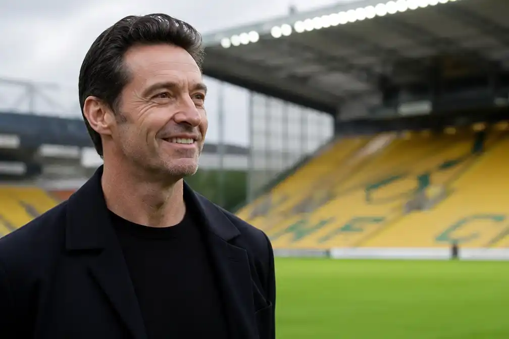 Hugh Jackman in gesprek over aandeel in Norwich City