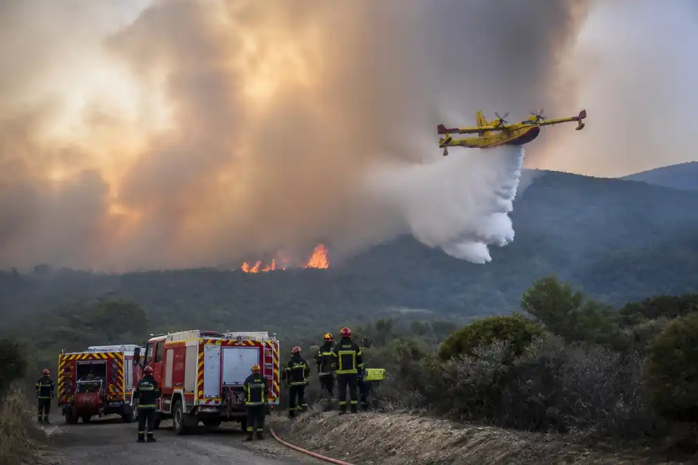 Bosbrand in Franse Aude treft 150 hectare, inwoners geëvacueerd