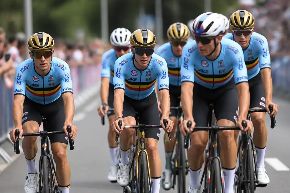 Evenepoel en Van Aert kopmannen in vermeende Belgische WK-selectie