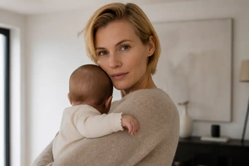 Sylvia Hoeks: leven draait nu om dochter die via draagmoeder kwam