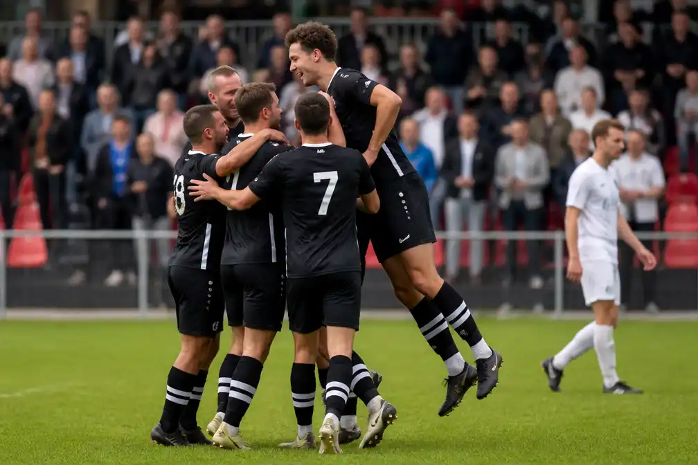 Roda Boys/Bommelerwaard geeft SV Venray pak slaag: 1-5 en eerste zege