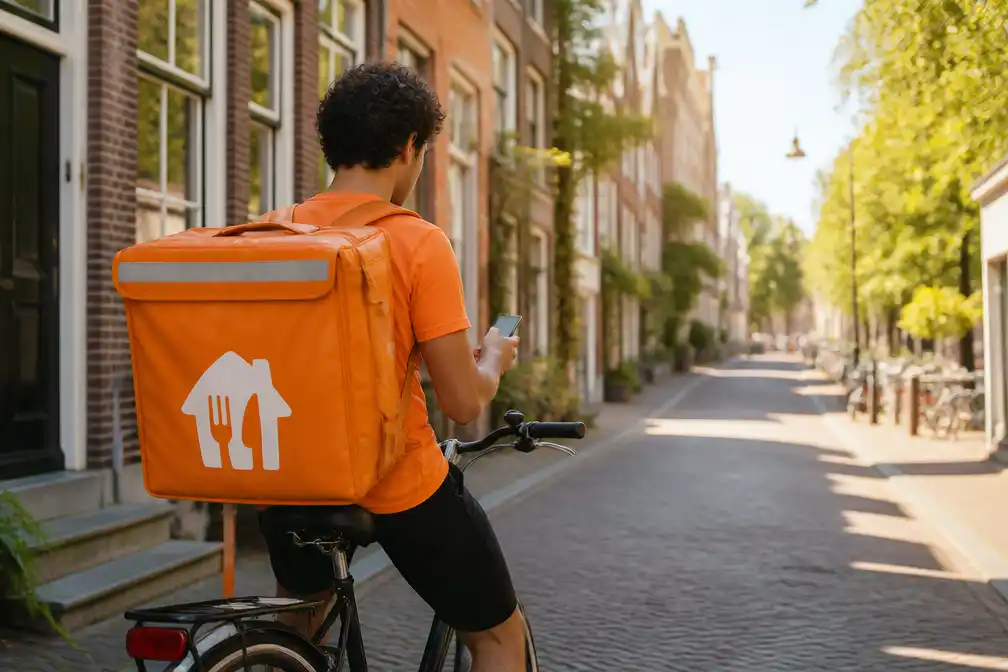 Thuisbezorgd.nl stopt 24 juni met bezorgen wegens hitte, behalve in Groningen en Leeuwarden