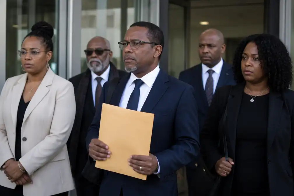 Jamaicaanse delegatie biedt koning Charles petitie aan over slavernijherstel