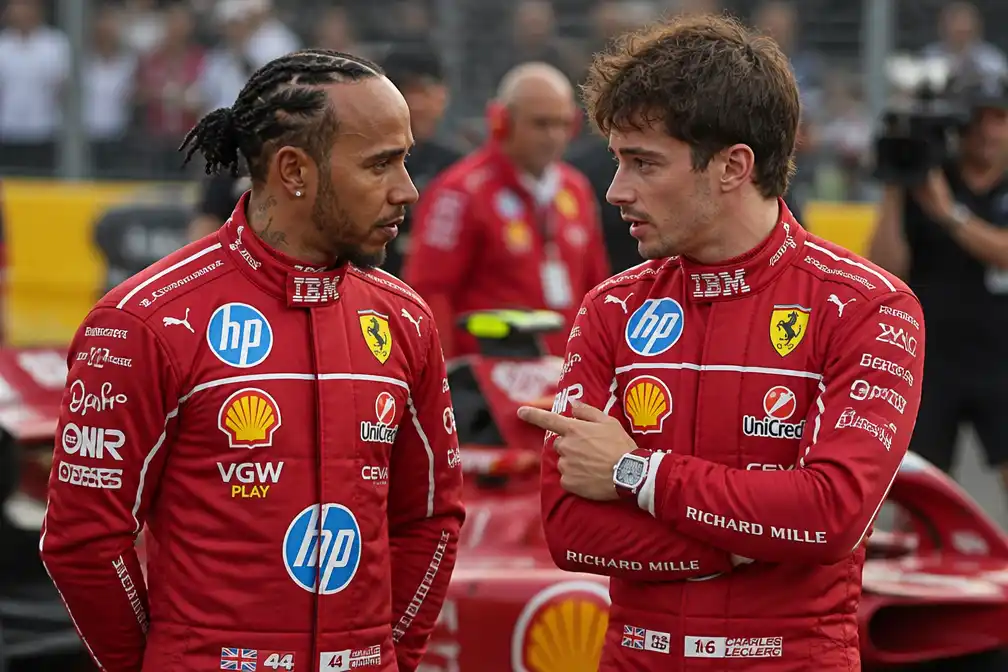 Hamilton hekelt incident met Leclerc in Monza en wil gedragsregels bij Ferrari