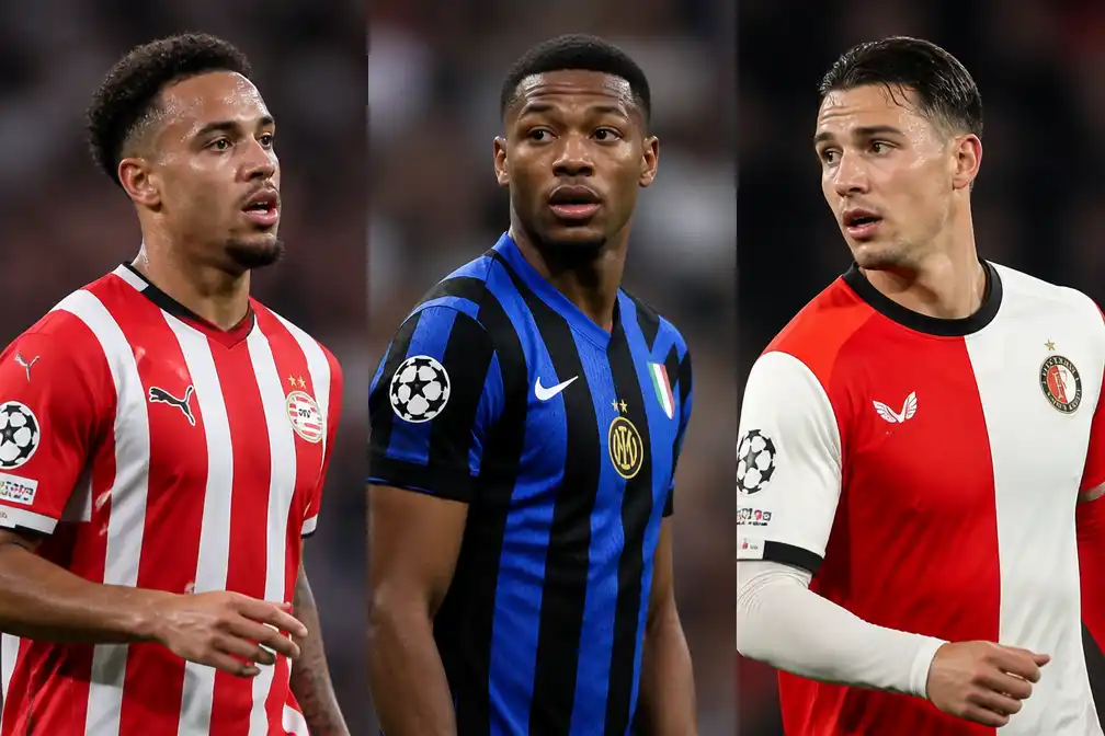 PSV, Feyenoord en Dumfries treffen oude club in eerste speelronde Champions League