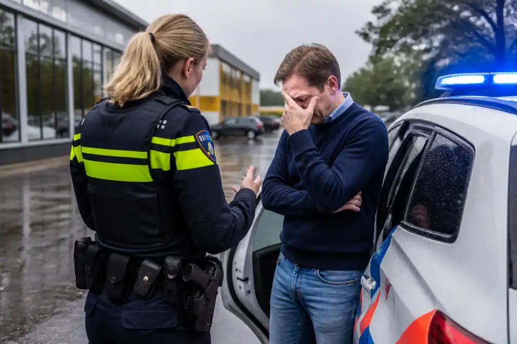 Jumbo-bedrijfsleider vrijgelaten na klemrijden overvaller in Heemskerk