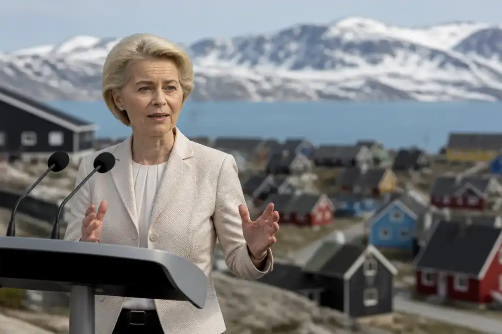 Von der Leyen kondigt EU-investering van 200 miljoen euro in Groenland aan