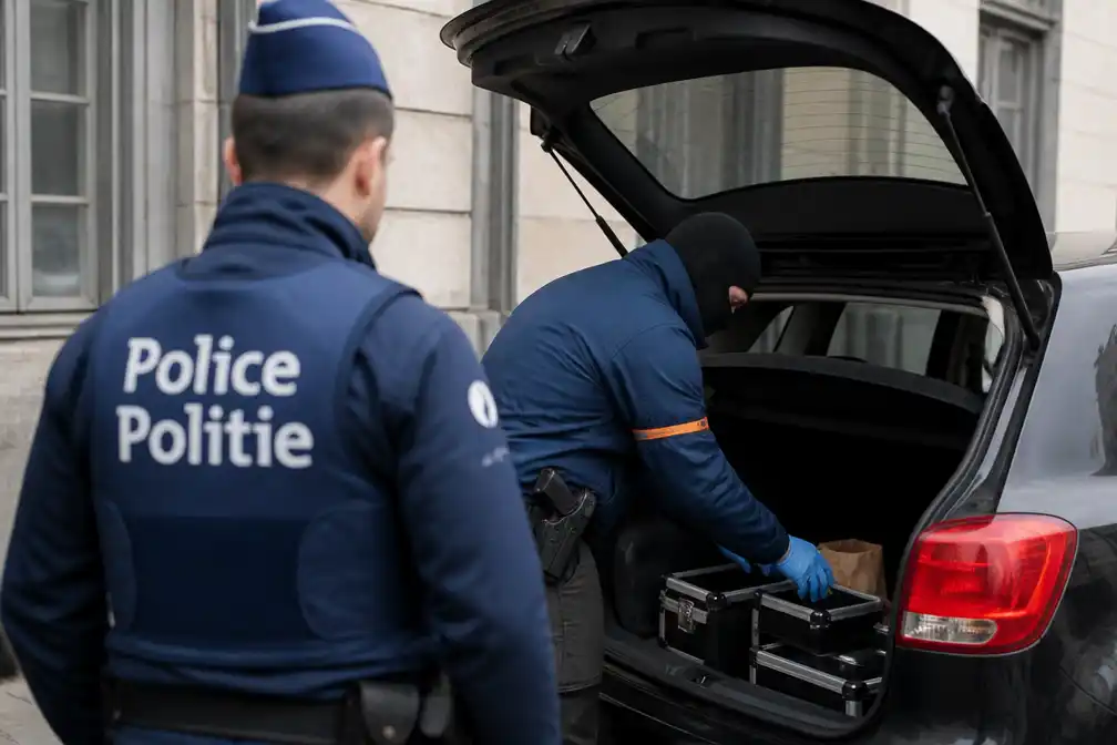 Brusselse speurder aangehouden voor stelen van 25.000 euro bij huiszoeking