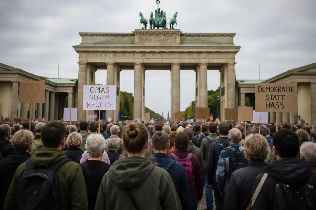AfD-winst in Saksen-Anhalt leidt tot protesten en druk op Merz