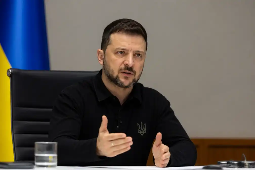 Zelensky hoopt later deze maand op overleg Oekraïne-Rusland-VS