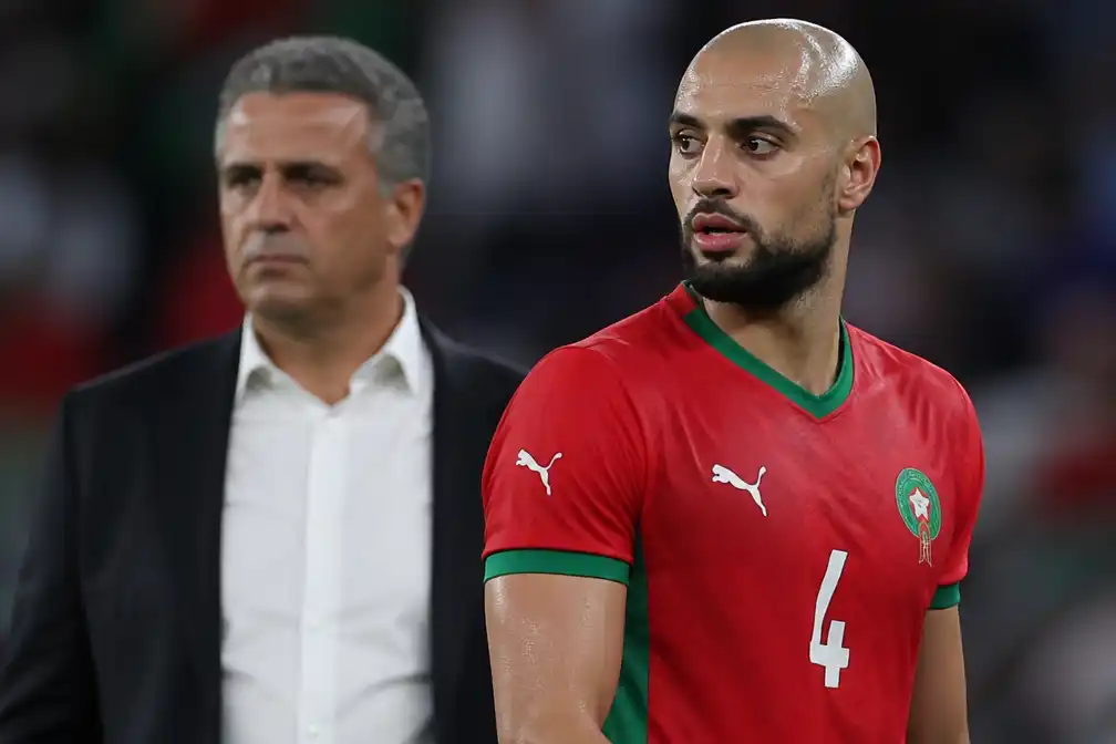Amrabat wil niet meer voor Marokko spelen zolang Ouahbi bondscoach is